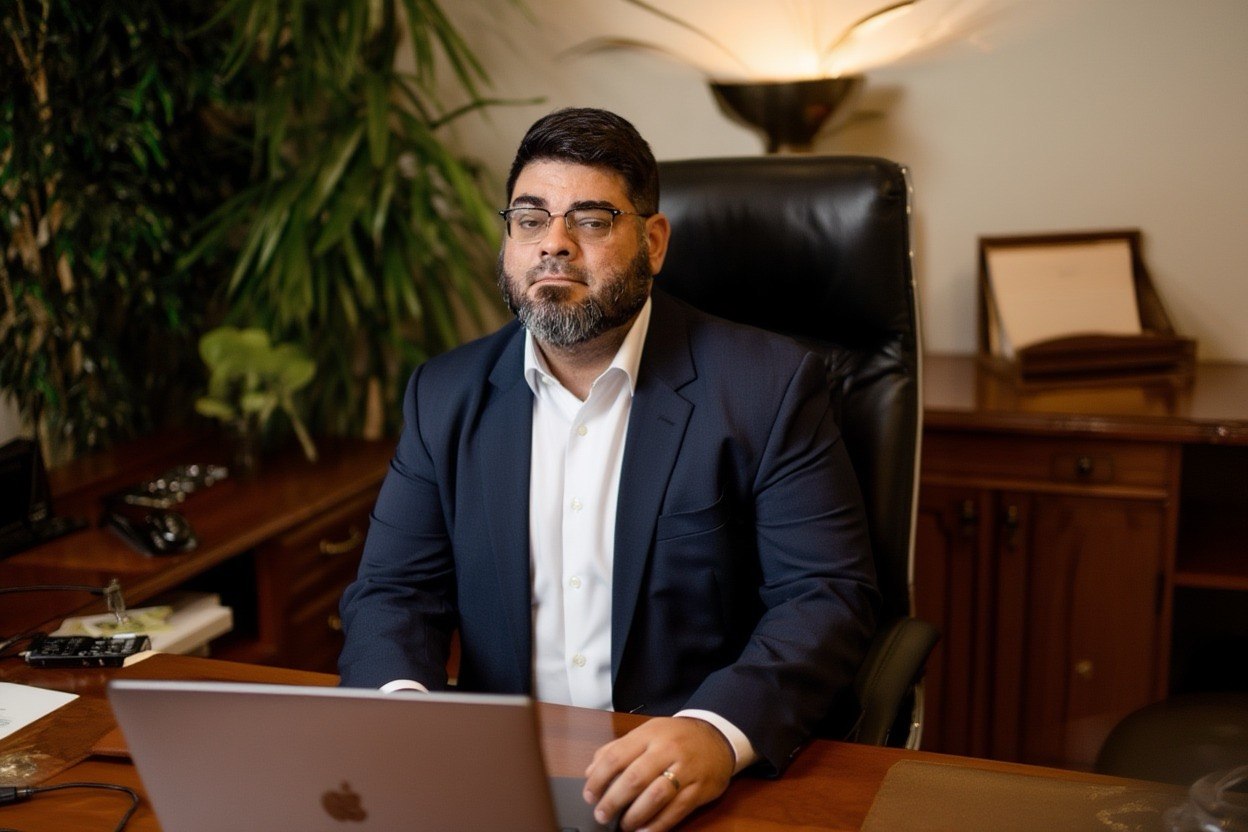 Gabriel Walraven em contexto profissional